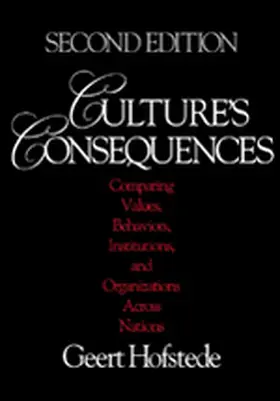 Hofstede |  Culture's Consequences | Buch |  Sack Fachmedien