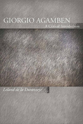 de la Durantaye |  Giorgio Agamben | eBook | Sack Fachmedien