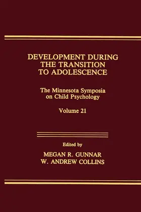 Gunnar / Collins |  Development During the Transition to Adolescence | Buch |  Sack Fachmedien