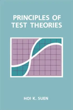 Suen |  Principles of Test Theories | Buch |  Sack Fachmedien