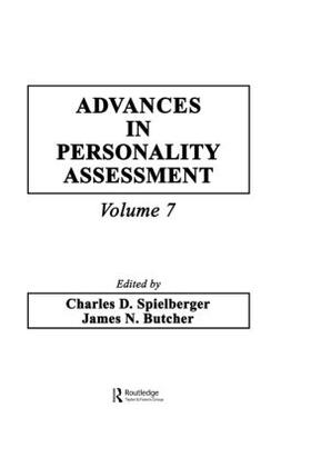 Spielberger / Butcher |  Advances in Personality Assessment | Buch |  Sack Fachmedien