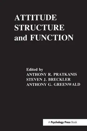 Breckler / Pratkanis / Greenwald |  Attitude Structure and Function | Buch |  Sack Fachmedien