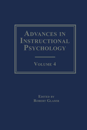 Glaser |  Advances in instructional Psychology | Buch |  Sack Fachmedien