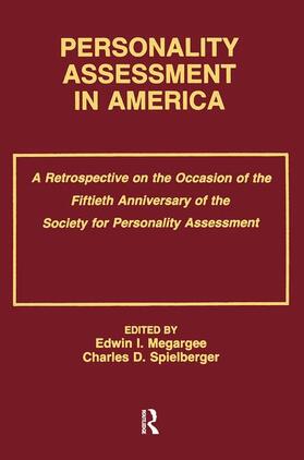 Megargee / Spielberger |  Personality Assessment in America | Buch |  Sack Fachmedien