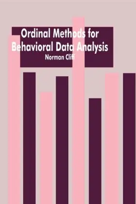 Cliff |  Ordinal Methods for Behavioral Data Analysis | Buch |  Sack Fachmedien