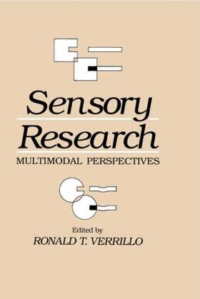 Verrillo |  Sensory Research | Buch |  Sack Fachmedien