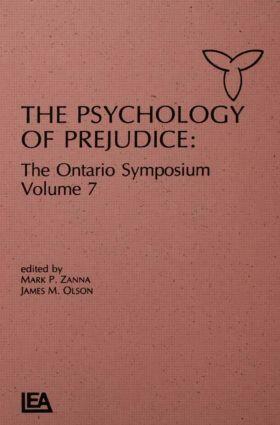 Zanna / Olson |  The Psychology of Prejudice | Buch |  Sack Fachmedien