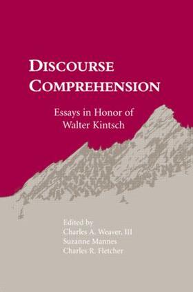 Weaver / Weaver, III / Mannes |  Discourse Comprehension | Buch |  Sack Fachmedien