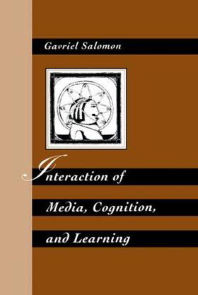 Salomon |  Interaction of Media, Cognition, and Learning | Buch |  Sack Fachmedien