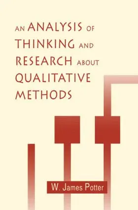 Potter |  An Analysis of Thinking and Research About Qualitative Methods | Buch |  Sack Fachmedien