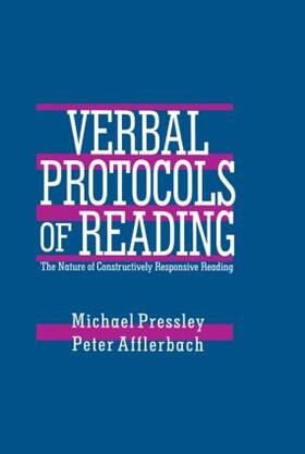 Pressley / Afflerbach |  Verbal Protocols of Reading | Buch |  Sack Fachmedien