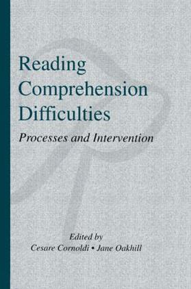 Cornoldi / Oakhill |  Reading Comprehension Difficulties | Buch |  Sack Fachmedien