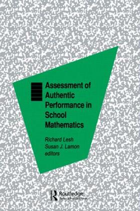 Lesh / Lamon |  Assessment of Authentic Performance in School Mathematics | Buch |  Sack Fachmedien