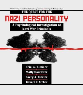 Zillmer / Harrower / Ritzler |  The Quest for the Nazi Personality | Buch |  Sack Fachmedien