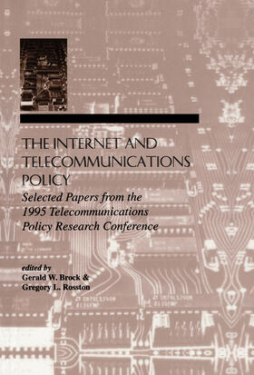 Brock / Rosston | The Internet and Telecommunications Policy | Buch | 978-0-8058-2418-6 | sack.de