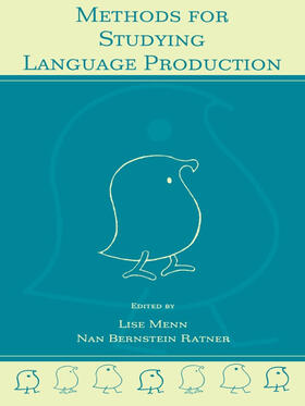 Menn / Ratner |  Methods for Studying Language Production | Buch |  Sack Fachmedien
