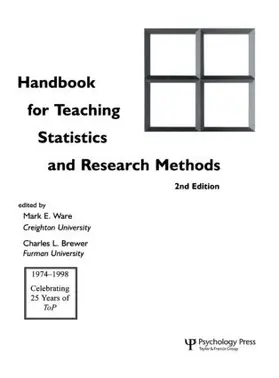 Brewer / Ware |  Handbook for Teaching Statistics and Research Methods | Buch |  Sack Fachmedien