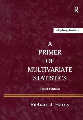 Harris |  A Primer of Multivariate Statistics | Buch |  Sack Fachmedien