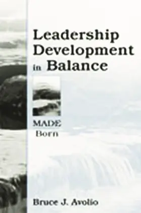 Avolio |  Leadership Development in Balance | Buch |  Sack Fachmedien