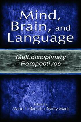 Banich / Mack |  Mind, Brain, and Language | Buch |  Sack Fachmedien