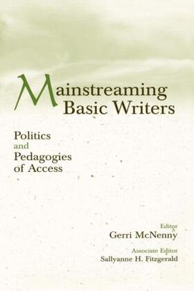 McNenny / Fitzgerald |  Mainstreaming Basic Writers | Buch |  Sack Fachmedien