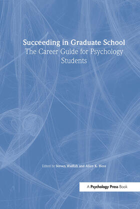 Walfish / Hess |  Succeeding in Graduate School | Buch |  Sack Fachmedien