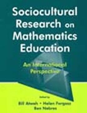 Atweh / Forgasz / Nebres |  Sociocultural Research on Mathematics Education | Buch |  Sack Fachmedien