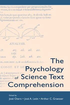 Otero / Le¢n / Graesser |  The Psychology of Science Text Comprehension | Buch |  Sack Fachmedien
