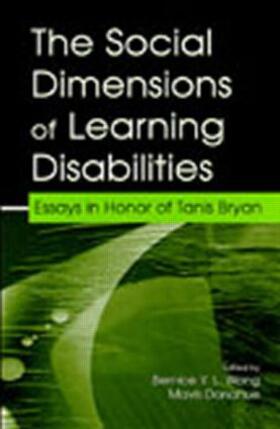 Wong / Donahue |  The Social Dimensions of Learning Disabilities | Buch |  Sack Fachmedien