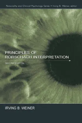 Weiner |  Principles of Rorschach Interpretation | Buch |  Sack Fachmedien