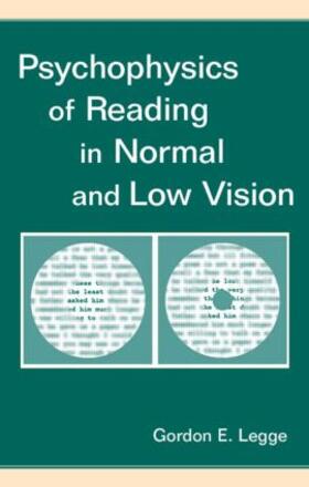 Legge |  Psychophysics of Reading in Normal and Low Vision | Buch |  Sack Fachmedien