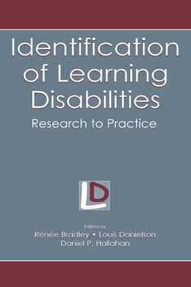 Bradley / Danielson / Hallahan |  Identification of Learning Disabilities | Buch |  Sack Fachmedien