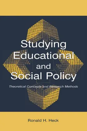 Heck |  Studying Educational and Social Policy | Buch |  Sack Fachmedien