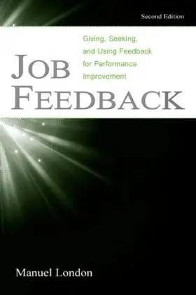 London |  Job Feedback | Buch |  Sack Fachmedien