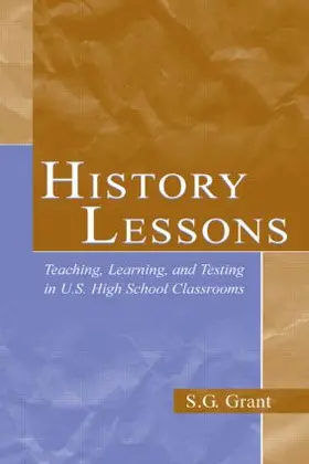 Grant |  History Lessons | Buch |  Sack Fachmedien