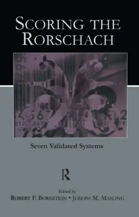 Bornstein / Masling |  Scoring the Rorschach | Buch |  Sack Fachmedien