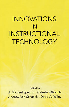Spector / Ohrazda / Van Schaack |  Innovations in Instructional Technology | Buch |  Sack Fachmedien