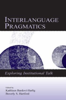 Bardovi-Harlig / Hartford |  Interlanguage Pragmatics | Buch |  Sack Fachmedien