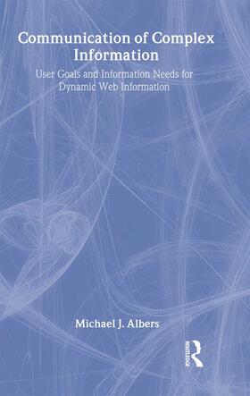 Albers |  Communication of Complex Information | Buch |  Sack Fachmedien