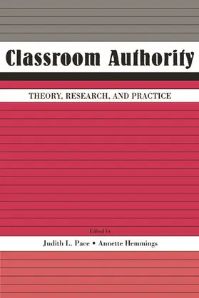 Pace / Hemmings |  Classroom Authority | Buch |  Sack Fachmedien