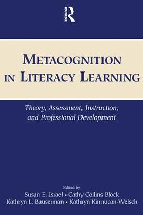 Israel / Block / Bauserman |  Metacognition in Literacy Learning | Buch |  Sack Fachmedien