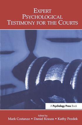 Costanzo / Krauss / Pezdek |  Expert Psychological Testimony for the Courts | Buch |  Sack Fachmedien