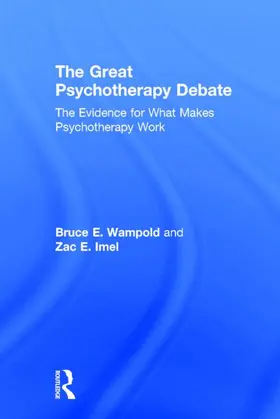 Wampold / Imel |  The Great Psychotherapy Debate | Buch |  Sack Fachmedien