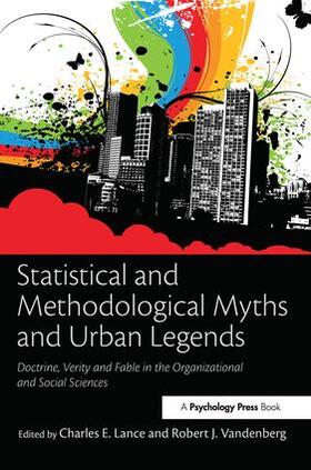 Lance / Vandenberg |  Statistical and Methodological Myths and Urban Legends | Buch |  Sack Fachmedien