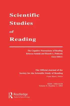 Poldrack / Sandak |  The Cognitive Neuroscience of Reading | Buch |  Sack Fachmedien