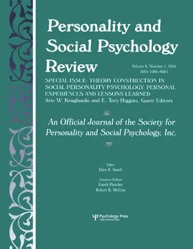 Kruglanski / Higgins |  Theory Construction in Social Personality Psychology | Buch |  Sack Fachmedien