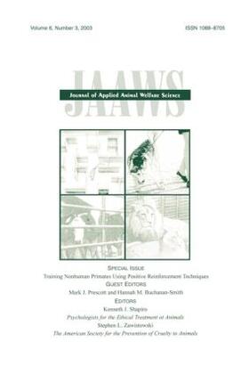 Prescott / Buchanan-Smith |  Training Nonhuman Primates Using Positive Reinforcement Techniques | Buch |  Sack Fachmedien