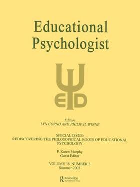 Murphy |  Rediscovering the Philosophical Roots of Educational Psychology | Buch |  Sack Fachmedien