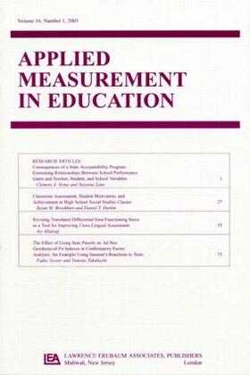 Clauser |  Advances in Computerized Scoring of Complex Item Formats | Buch |  Sack Fachmedien