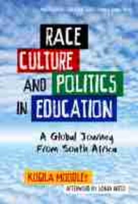 Moodley / Banks |  Race, Culture, and Politics in Education | Buch |  Sack Fachmedien